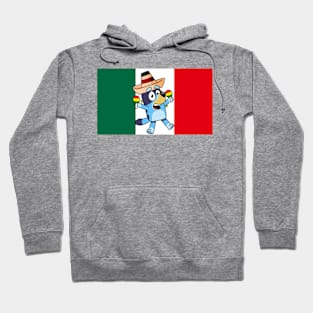 Bluey cinco de mayo fiesta Hoodie